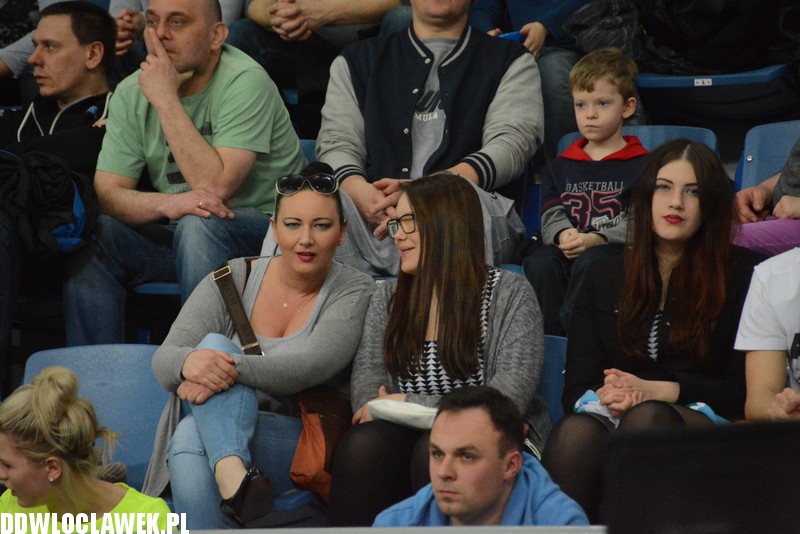 Kibice podczas meczu Anwil - Wikana