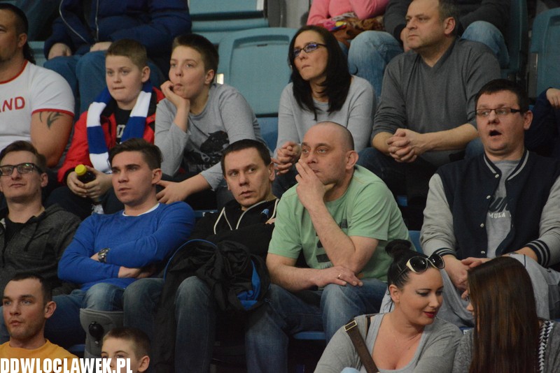 Kibice podczas meczu Anwil - Wikana
