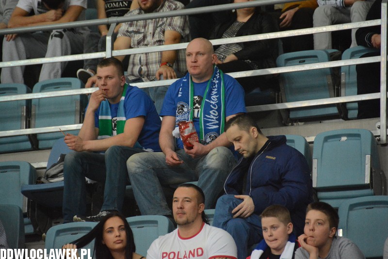 Kibice podczas meczu Anwil - Wikana