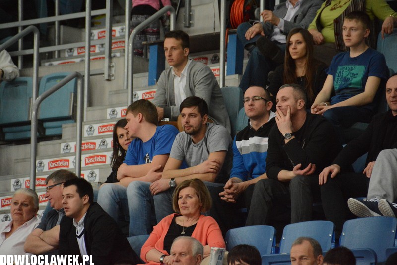 Kibice podczas meczu Anwil - Wikana