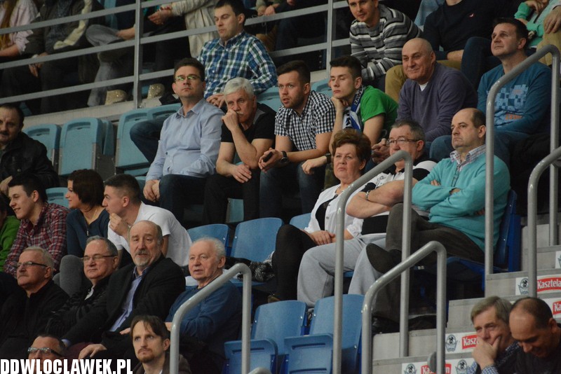 Kibice podczas meczu Anwil - Wikana