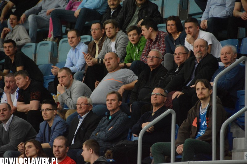 Kibice podczas meczu Anwil - Wikana
