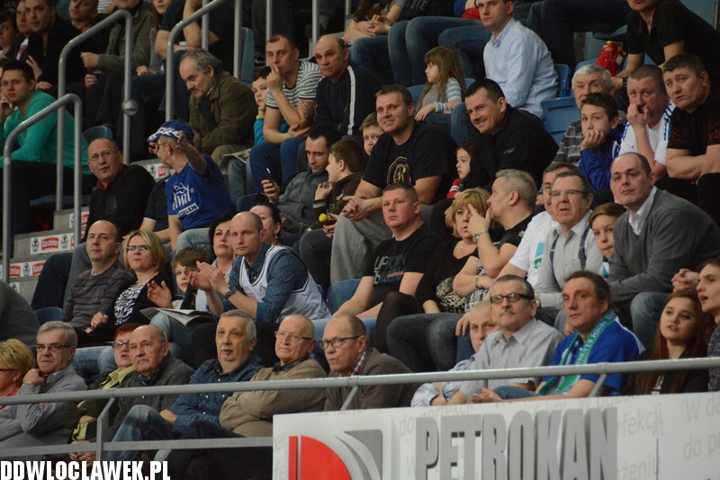 Kibice podczas meczu Anwil - Wikana