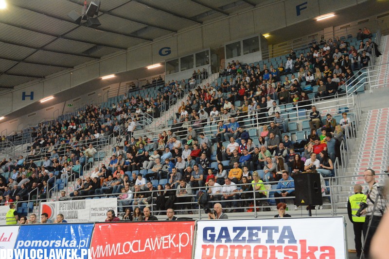 Kibice podczas meczu Anwil - Wikana