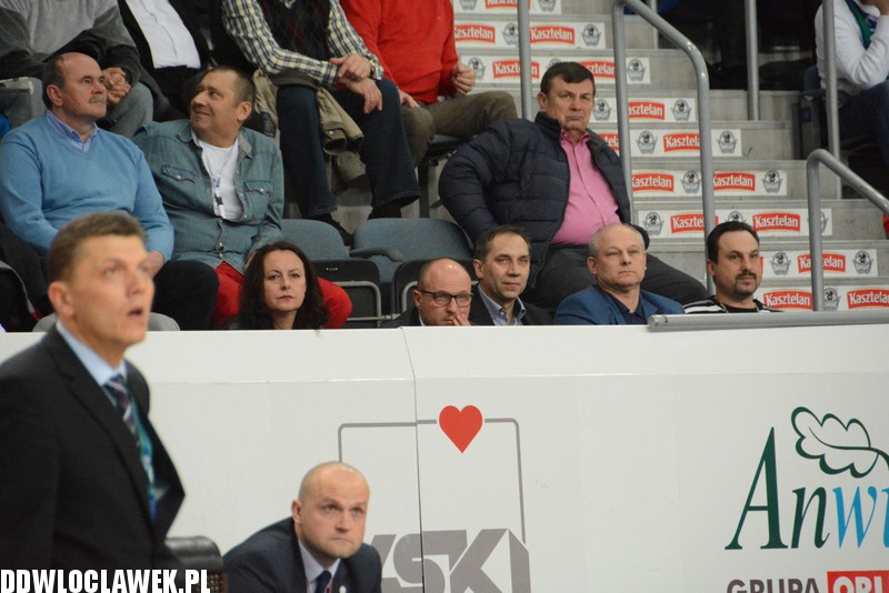 Kibice podczas meczu Anwil - Wikana