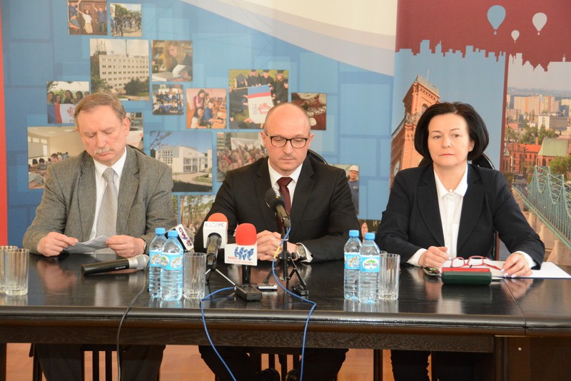 Konferencja prasowa w PWSZ
