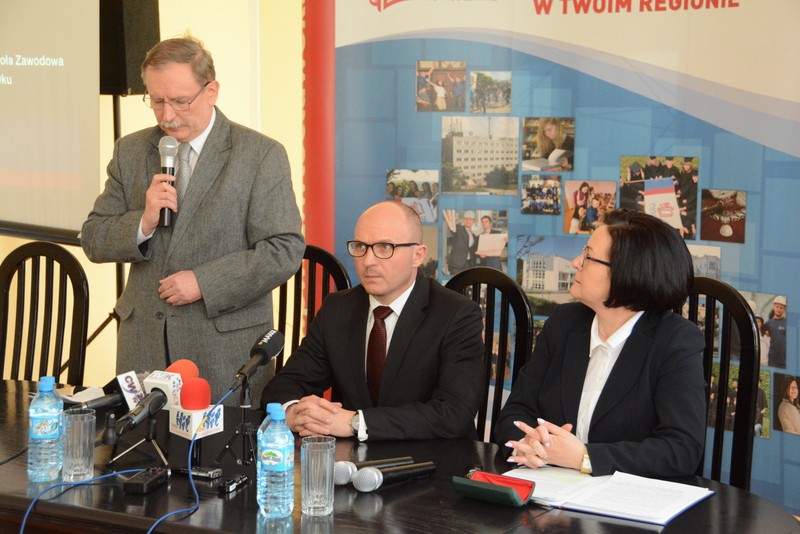 Konferencja prasowa w PWSZ