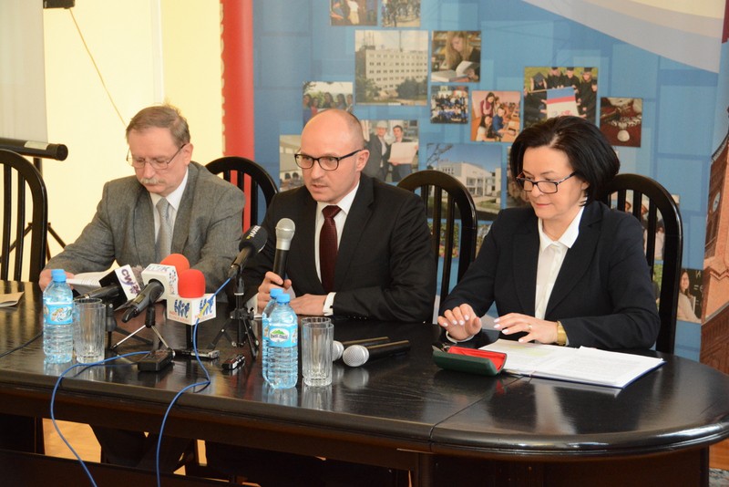 Konferencja prasowa w PWSZ