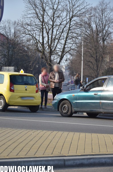 Kolizja na rondzie Chopina/Okrężna