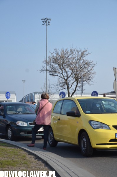 Kolizja na rondzie Chopina/Okrężna