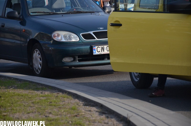 Kolizja na rondzie Chopina/Okrężna
