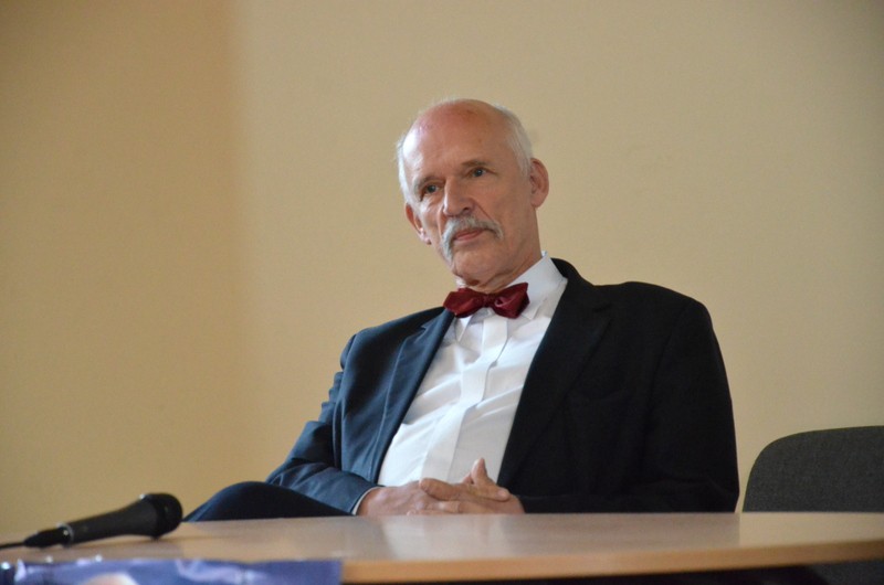Janusz Korwin-Mikke we Włocławku