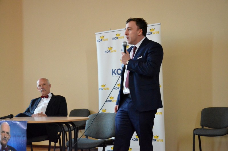 Janusz Korwin-Mikke we Włocławku