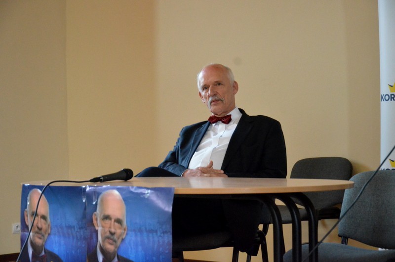 Janusz Korwin-Mikke we Włocławku