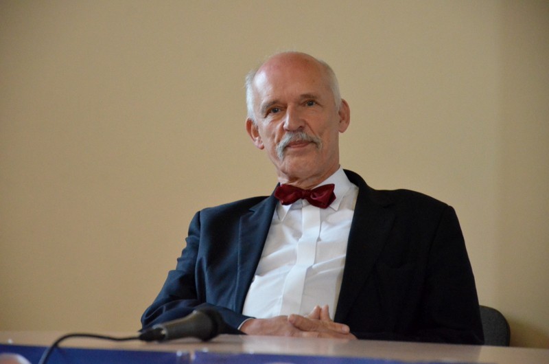 Janusz Korwin-Mikke we Włocławku