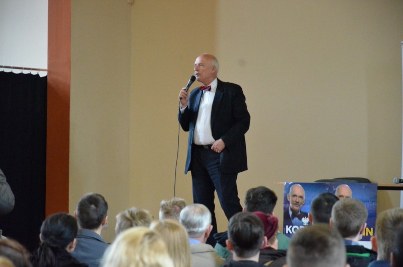Janusz Korwin-Mikke we Włocławku