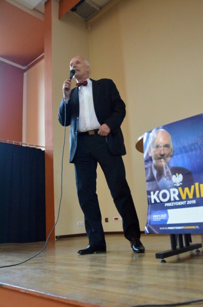 Janusz Korwin-Mikke we Włocławku