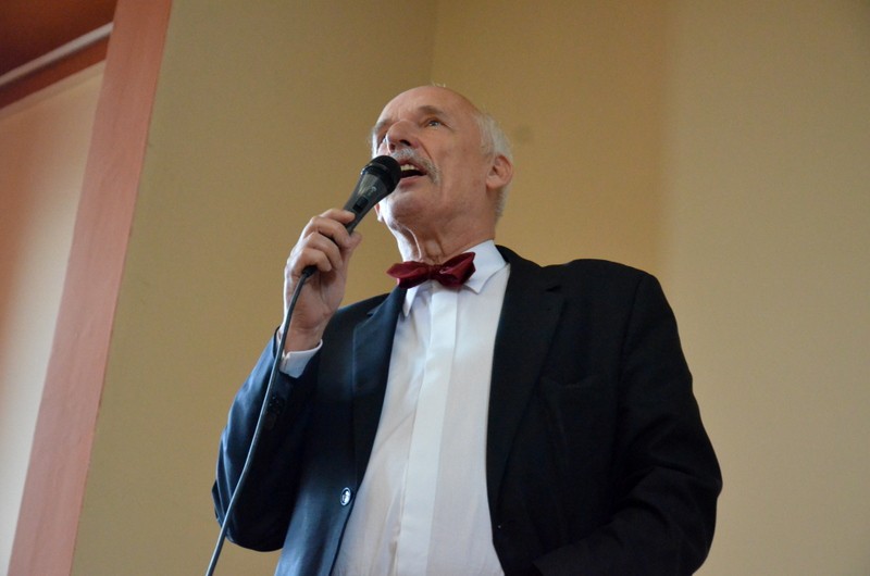 Janusz Korwin-Mikke we Włocławku