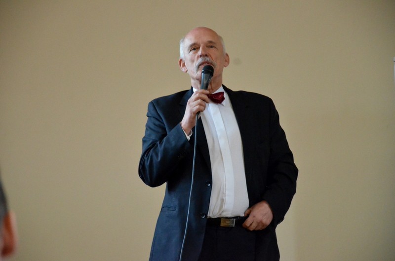 Janusz Korwin-Mikke we Włocławku