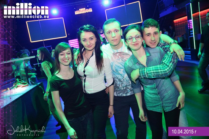 Piątek 10.04  w Million Club