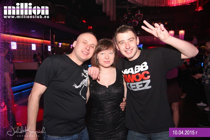 Piątek 10.04  w Million Club