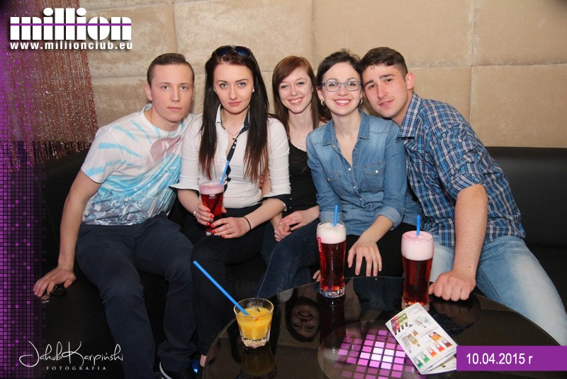 Piątek 10.04  w Million Club