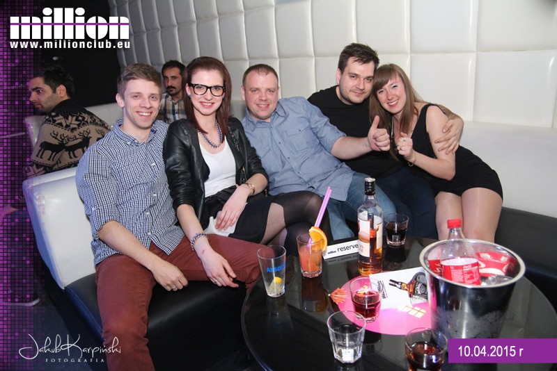 Piątek 10.04  w Million Club