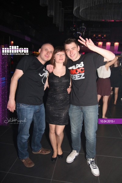 Piątek 10.04  w Million Club