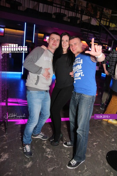 Piątek 10.04  w Million Club