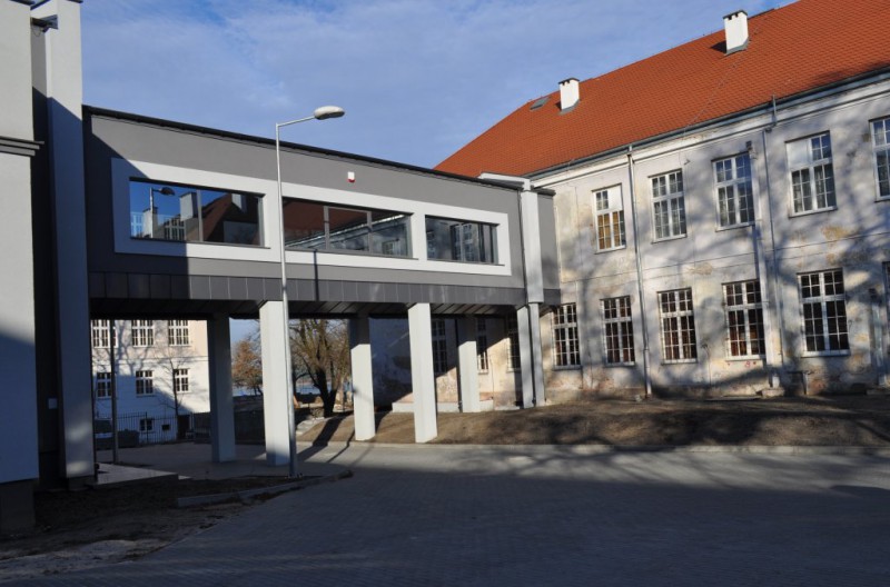 Sala sportowa Zespołu Szkół Technicznych