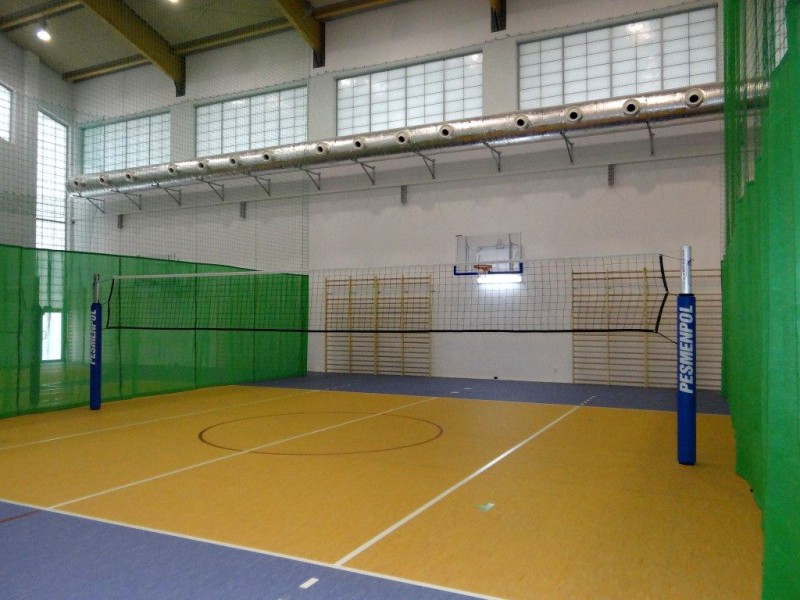 Sala sportowa Zespołu Szkół Technicznych