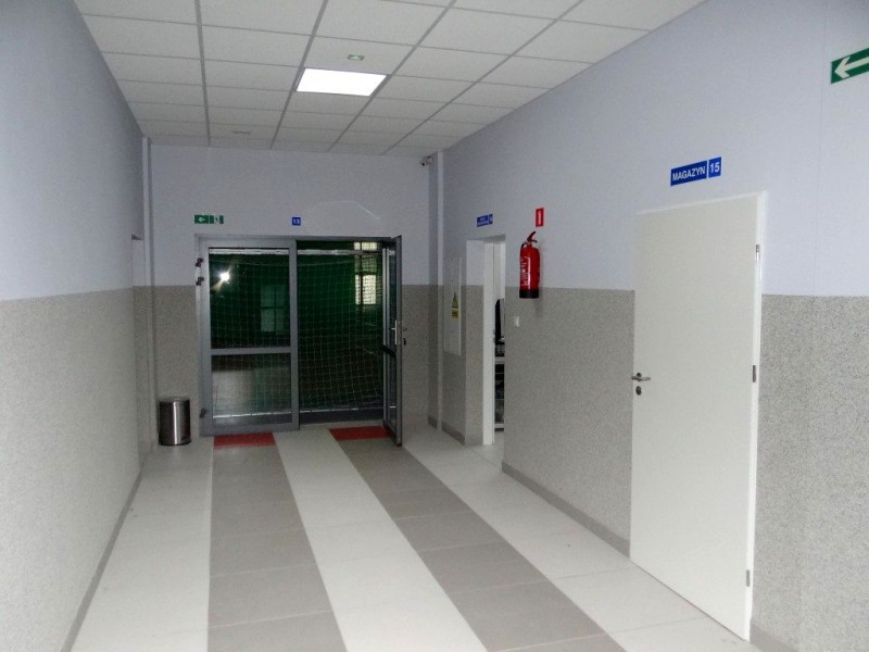Sala sportowa Zespołu Szkół Technicznych