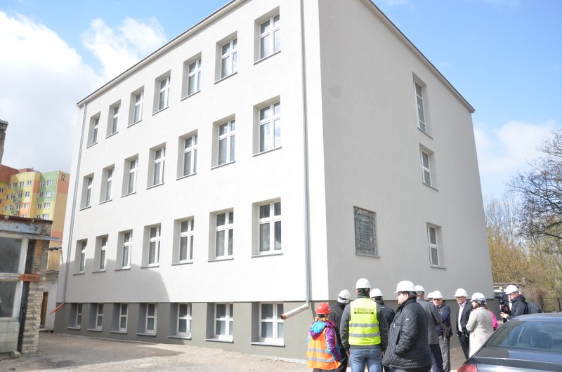  S.Kopyść na budowie inkubatora