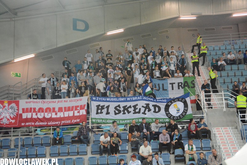 Kibice podczas meczu Anwil - Śląsk