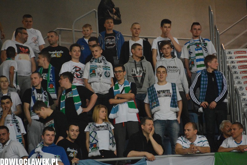 Kibice podczas meczu Anwil - Śląsk