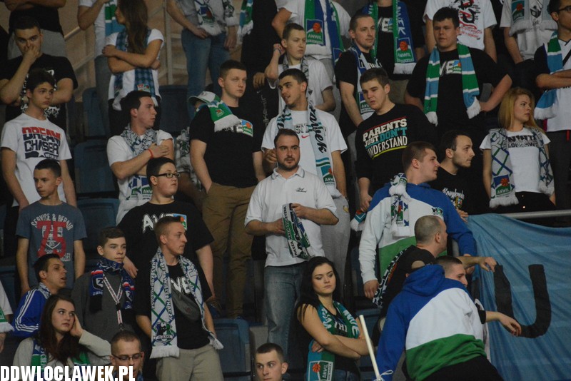 Kibice podczas meczu Anwil - Śląsk