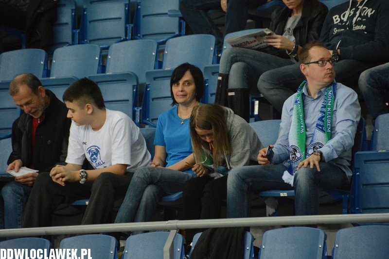 Kibice podczas meczu Anwil - Śląsk
