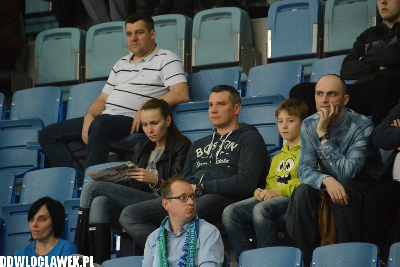 Kibice podczas meczu Anwil - Śląsk