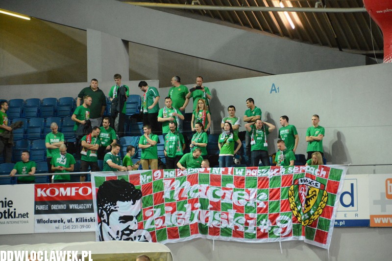Kibice podczas meczu Anwil - Śląsk