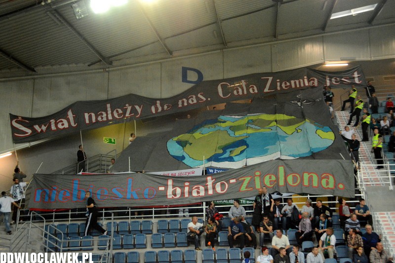 Kibice podczas meczu Anwil - Śląsk
