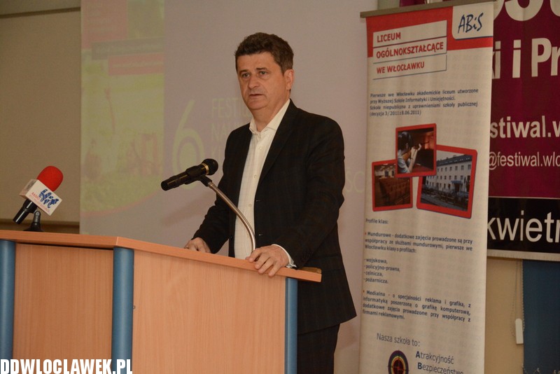 Janusz Palikot we Włocławku