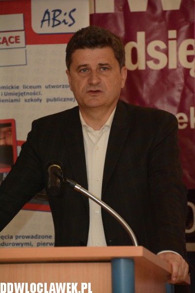 Janusz Palikot we Włocławku