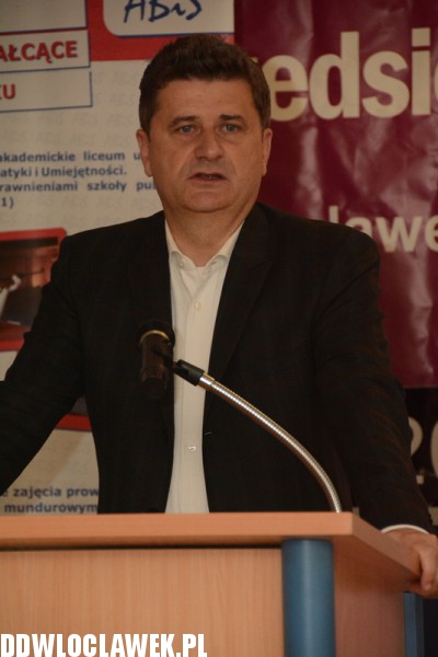 Janusz Palikot we Włocławku