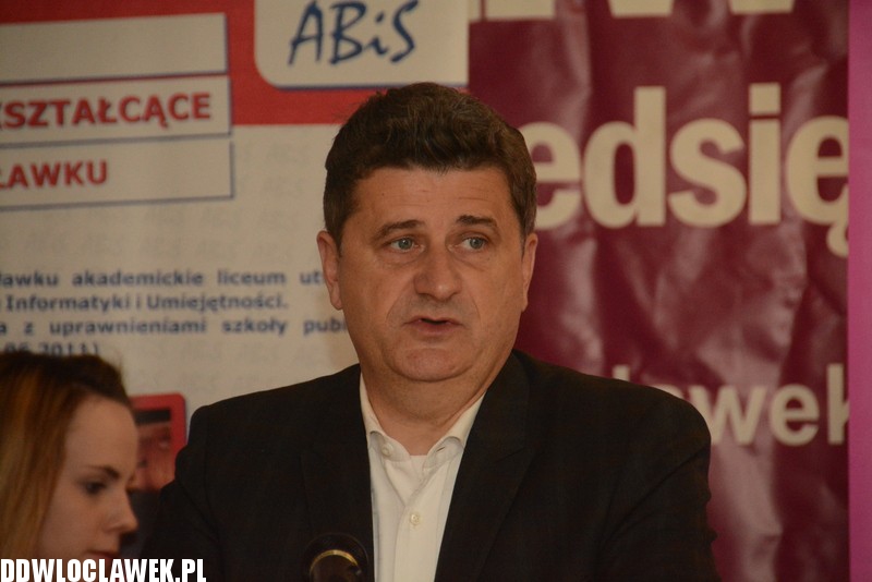 Janusz Palikot we Włocławku