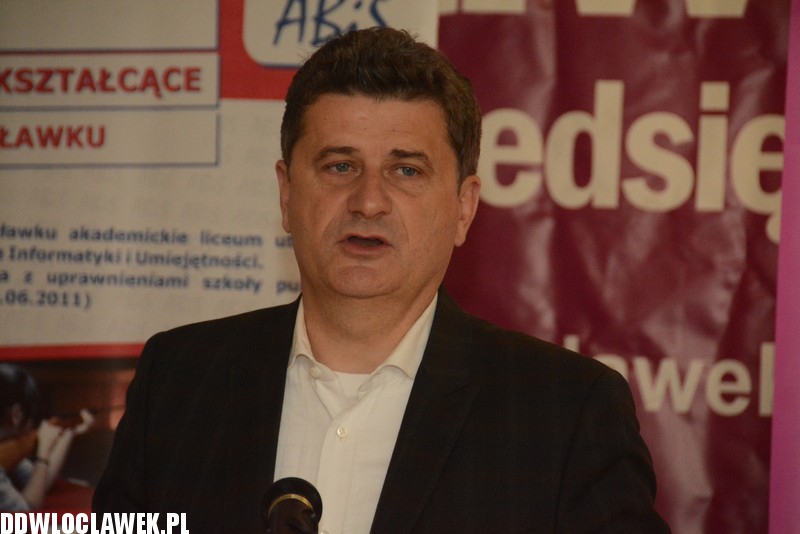 Janusz Palikot we Włocławku