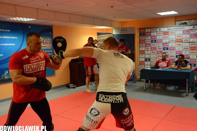 Trening medialny przed PLMMA 54
