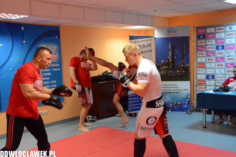 Trening medialny przed PLMMA 54