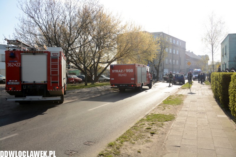 Kolizja trzech aut na ulicy Leśnej