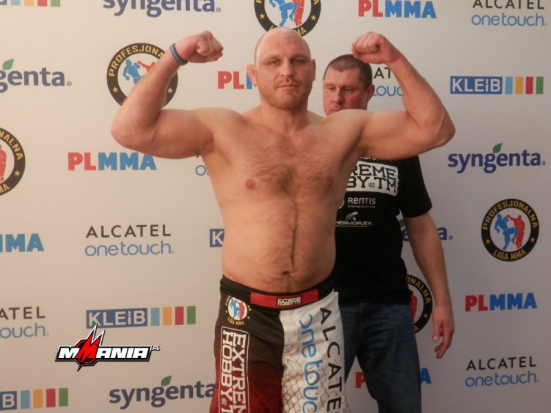 Ważenie przed galą PLMMA 54