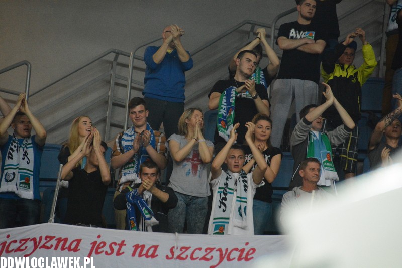 Kibice podczas meczu Anwil - AZS